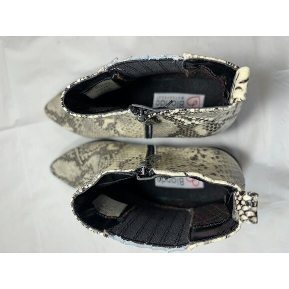 Blondo ELVINA Faux Snakeskin Waterproof Bootie Size 8.5 M - Picture 11 of 13
